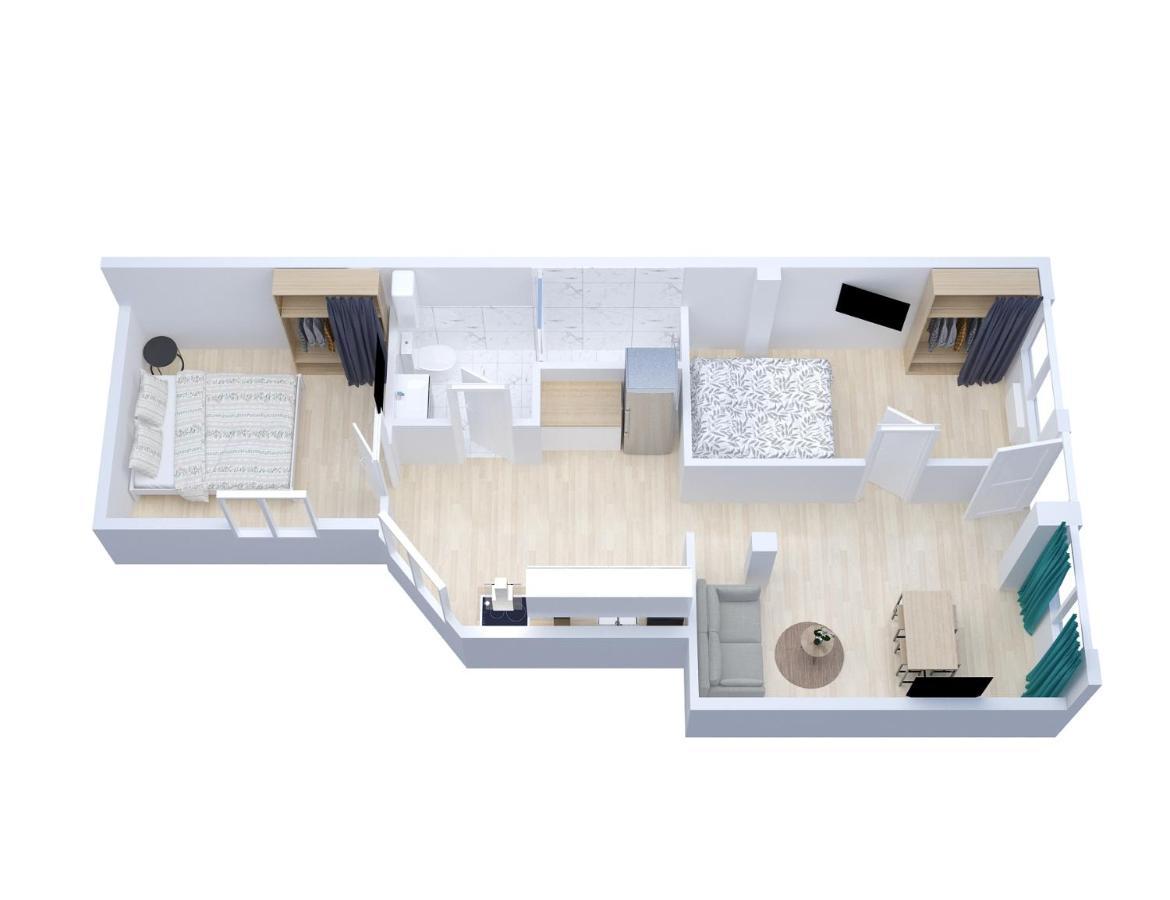 Le Havre - Appartements T2 Et T3 - Tout Confort - Nouveau Exteriör bild